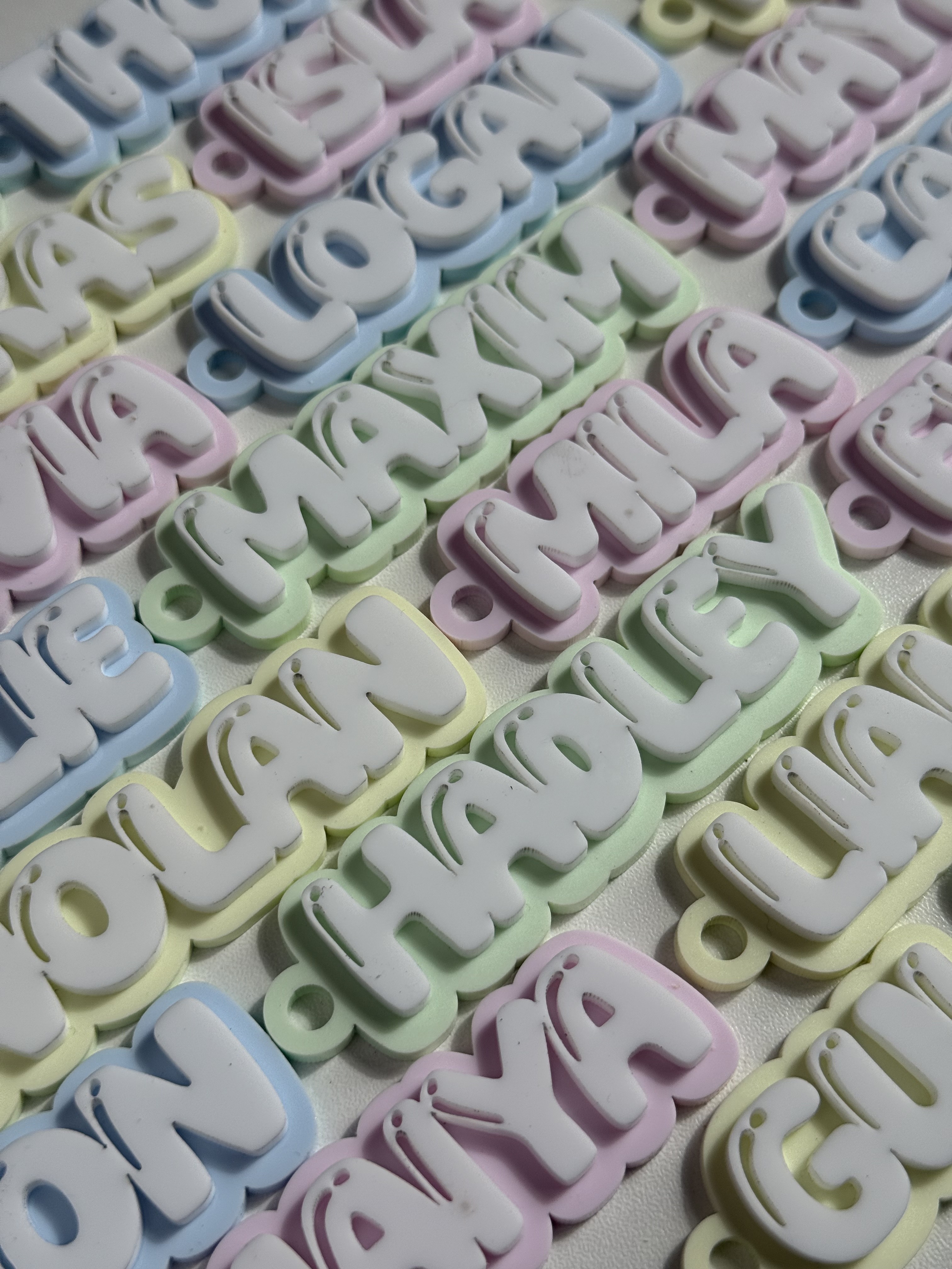 Custom Name Keychain